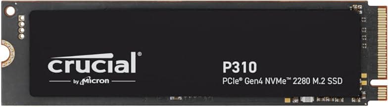 Crucial P310 1TB 232L Micron QLC NAND PCIE GEN 4 X4 NVME M.2 Internal SSD