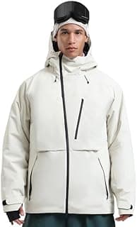 Men's Snowboard Jacket Waterproof Ski Coat Winter Snow Insulated Windproof Jacket