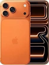 Apple iPhone 17 Pro Max, US Version, 256GB, eSIM, Cosmic Orange- Unlocked (Renewed)