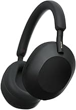 WH-1000XM5 Noise Canceling Wireless Headphones - 30hr Battery Life - Over-Ear Style - Optimized for Alexa and Google Assistant - Built-in mic for Calls - Charcoal - International Version