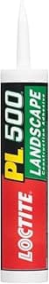 Loctite PL 500 Landscape Block and Paver VOC Construction Adhesive, Tan, 10 fl oz Cartridge, 1 Pack