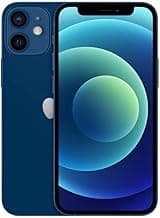 Apple iPhone 12 Mini, 64GB, Blue - Unlocked (Renewed)