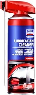 Glodway Automotive Window Door Seal,Silicone Seal Lubricants,Track Lube for Electric Windows,Noise Reduction with Smart Straw Sprays 2 Ways,10 OZ (Pack of 1)