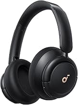 Soundcore Q30 by Anker, Hybrid Active Noise Cancelling Headphones, Multiple Modes, Hi-Res Audio, Custom EQ via App, 50H Playtime, Comfortable Fit, Bluetooth, Multipoint Connection