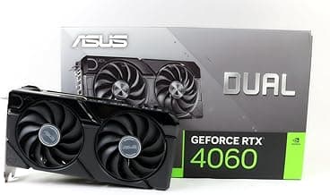 ASUS Dual GeForce RTX™ 4060 V2 OC Edition (PCIe 4.0, 8GB GDDR6, DLSS 3, HDMI 2.1a, DisplayPort 1.4a, 2-Slot Design, Axial-tech Fan Design, 0dB Technology, and More) (Renewed)