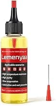 Door Hinge Lubricant – 2 OZ Silicone Oil with Built-in Nozzle Storage – Non-Spray, No-Drip Formula for Squeaky Hinges, Locks, Garage Doors, Sliding Tracks & More – Odorless & Rust-Resistant