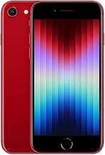 Apple iPhone SE 3rd Gen, 64GB, Red - Unlocked (Renewed)