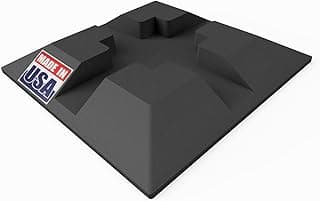 USA Made Foundation Block - Deck Support - Handi Block - Pier Shed Base Footing Post Beam Support - Heavy Duty, UV Resistant, 100% Recycled Plastic - Strong & Durable for Decks, Sheds & Structures