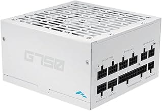 SAMA G750 750W Fully Modular Power Supply – 80 Plus Gold & Cybenetics Platinum Efficiency | ATX 3.1 & PCIe 5.1 Ready | 12V-2x6 GPU Power, Japanese Capacitor | RTX50 Series Ready - White