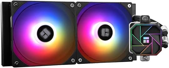 Thermalright Aqua Elite 240 V3 AIO CPU Cooler, 240mm Liquid Cooling, ARGB PWM Fans, Intel LGA1150-1200/2011/1700, AMD AM4/AM5