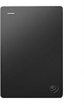 Portable 5TB External Hard Drive HDD – USB 3.0 for PC, Mac, PS4, & Xbox - 1-Year Rescue Service (STGX5000400), Black