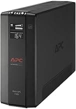 APC Back-UPS Pro 1500VA UPS Battery Backup & Surge Protector, BX1500M Backup Battery Power Supply