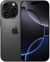 Apple iPhone 16 Pro Max, 1TB, Black Titanium - Unlocked (Renewed)