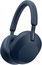 Sony WH-1000XM5/L Wireless Industry Leading Noise Canceling Bluetooth Headphones - Midnight Blue (Renewed)