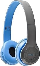 Wireless Bluetooth Over-Ear Headphones, Hybrid Noise Cancelling, HiFi Stereo, Foldable, Lightweight, Deep Bass