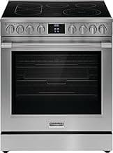 Frigidaire Professional 30 in. 5 Element Slide-in Electric Range in Stainless Steel with Air Fry and Total Convection