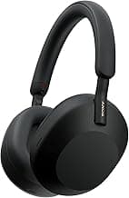 WH-1000XM5 Noise Canceling Wireless Headphones - 30hr Battery Life - Over-Ear Style - Optimized for Alexa and Google Assistant - Built-in mic for Calls - Black