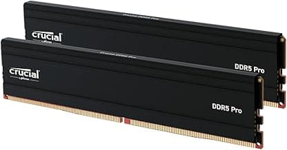 Crucial Pro 32GB DDR5 RAM Kit (2x16GB), 5600MHz (or 5200MHz or 4800MHz) Desktop Memory UDIMM 288-pin, Compatible with 13th Gen Intel Core and AMD Ryzen 7000 - CP2K16G56C46U5