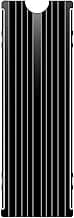 M.2 Heatsink Cooler 2280 SSD Double-Sided Heat Sink with Thermal Silicone pad for PS5/PC PCIE NVME M2 SSD(Black）)