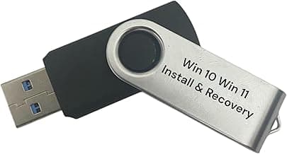 Bootable USB for Install & Reinstall Window 10 and Window 11 with Install Key, Software Tools for Recovery, Passwords resets, Machine troubleshooting. High Speed 64GB