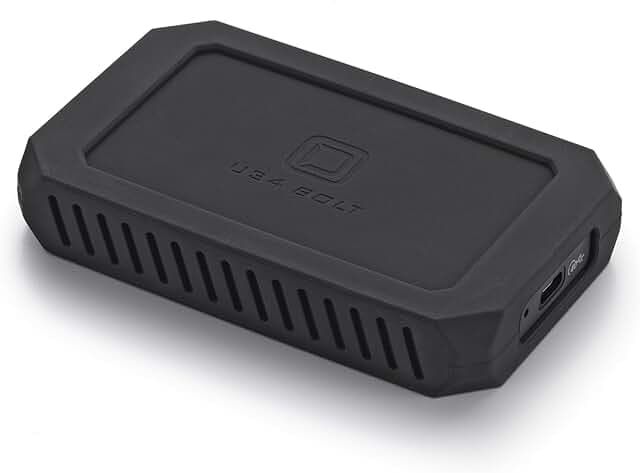 Oyen Digital U34 Bolt 4TB (USB4 40Gbps) NVMe Thunderbolt 4 (USB-C) Portable SSD, Up to 2800MB/s