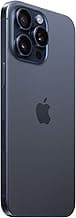 Apple iPhone (Renewed Premium) 15 Pro Max, 256GB, Blue Titanium - Unlocked