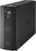 APC UPS Back-UPS Pro 1500VA UPS, 900W Battery Backup & Surge Protector, AVR, 10 Outlets (NEMA 5-15R), LCD, BX1500M Uninterruptible Power Supply for Computers, Wi-Fi Routers, Home Office Electronics