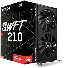 Speedster SWFT210 Radeon RX 7600 Graphics Card with 8GB GDDR6 HDMI 3xDP, AMD RDNA 3 RX-76PSWFTFY