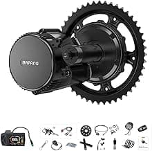 BBS02B BBS-HD 48V 750W/1000W Mid Drive Kits Mid Motor Ebike Conversion Kits with Chainring, Display & Battery Option