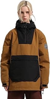 Women Ski Jacket Snow Coat Waterproof Windproof Snowboarding Jacket Coat Insulated Warm Winter