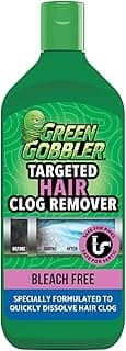 Green Gobbler Hair Drain Clog Remover | Formulated to Quickly Dissolve Hair Clogs