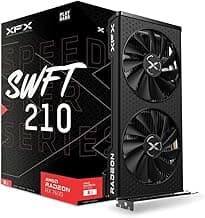 XFX Speedster SWFT210 Radeon RX 7600 Graphics Card with 8GB GDDR6 HDMI 3xDP, AMD RDNA 3 RX-76PSWFTFA