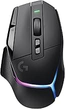 Logitech G502 X Plus Wireless Gaming Mouse - Lightspeed Optical, LIGHTFORCE Switches, LIGHTSYNC RGB, Hero 25K Sensor for PC/Mac - Black