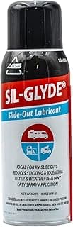 AGS SIL-Glyde RV Slide-Out Lubricant – Silicone Spray for RV Slide-Outs, Seals & Tracks – 10.5 oz Aerosol
