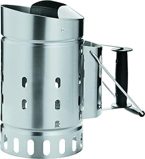 Rösle Stainless Steel Charcoal Starter Chimney, Silver, (25039)