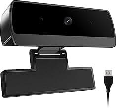 1080P Webcam with Microphone, Full HD Web Camera for Desktop Computer and Laptop USB Computer Camera for PC Pro Streaming Webcam for Zoom/Skype/Teams, Plug and Play PC for Windows &Mac