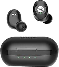 Raycon Everyday Classic Bluetooth Wireless Earbuds + Microphone with Active Noise Canceling, Sweat & Water-Resistant Earphones, Ear Buds Wireless Bluetooth 32 Hours Playtime (Black)