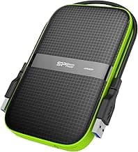 2TB Rugged Portable External Hard Drive Armor A60 Shockproof USB 3.1 Gen1 for PC Mac Xbox and PS4 Black