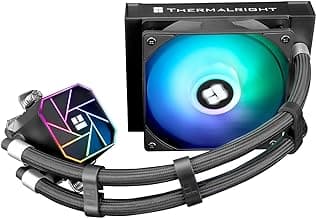 Thermalright Aqua Elite 120 V3 AIO CPU Cooler, 120mm Liquid Cooling, ARGB PWM Fans, Intel LGA1150-1200/AMD AM4-AM5