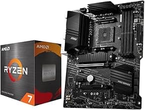 Micro Center AMD Ryzen 7 5800XT Desktop Processor with MSI B550-A PRO Pro Motherboard (AM4, DDR4, PCIe 4.0, M.2, USB 3.2 Gen 2, ATX)