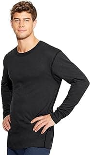 Mens Mid-Weight Wicking Crew Neck Top