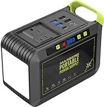 MARBERO Portable Power Station 88Wh Camping Lithium Battery Solar Generator Fast Charging with AC Outlet 120W Peak Power Bank(Solar Panel Optional) for Home Backup Outdoor Emergency RV Van Hunting