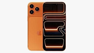 Apple iPhone 17 Pro Max, US Version, 256GB, eSIM, Cosmic Orange- Unlocked (Renewed) | eSIM, Renewed