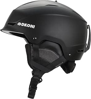 Ski Helmet, Snowboard Helmet for Men & Women, Three-Stage Adjustable Ventilation System, Adjustable Fit, Durable PC Shell, Protective EPS Foam, Snow Sports Helmet for Adults, Youth & Kids