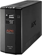 APC Back-UPS Pro 1000VA UPS Battery Backup & Surge Protector, BX1000M Backup Battery Power Supply