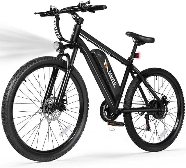 M200 Electric Bike for Adults – 21-Speed Gear 27.5" Mountain E-Bike, 1200W Peak Brushless Motor 28MPH, 48V 10.4Ah&13Ah Removable Battery, Up to 55-65 Miles Range, Step Over Commuter E-MTB, NFC Unlock