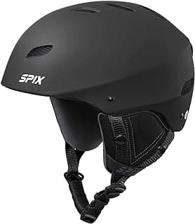 SPIX Ski Helmet Snowboard Helmet - ASTM Safety Standard Size Adjustable for Adults Youth Men and Women