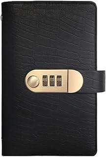 100 Envelopes Money Saving Challenge Book with Password Lock,7"×4.2" Savings Challenges Book Budget Planner with Cash Envelopes