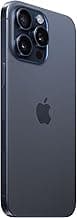 Apple iPhone (Renewed Premium) 15 Pro Max, 256GB, Blue Titanium - Unlocked