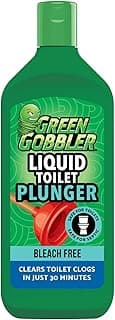 Green Gobbler Liquid Toilet Plunger | Clog Remover | Safe for Toilets and Septic